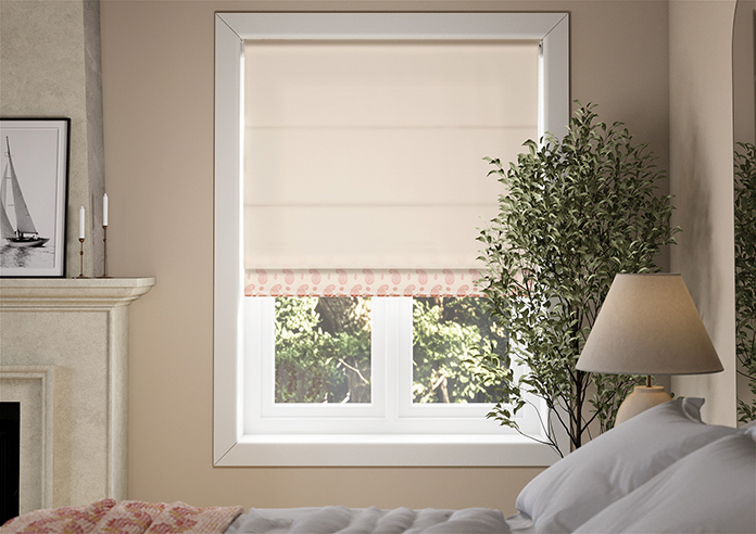 Petal & Block Paisley Mist, Sunset - Twist&Fit Roman Blind - Image 3